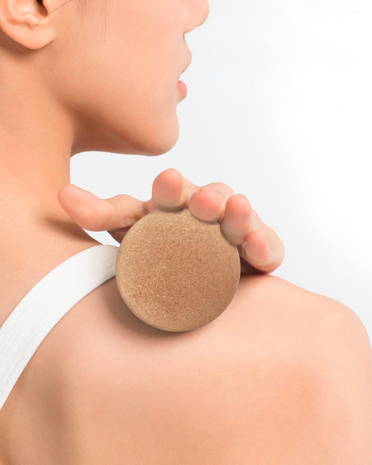 KITWILD Cork Peanut Massage Ball, Peanut Double Lacrosse Massage Ball for Deep Tissue Muscle Massage, Myofascial Release, Muscle Knots, and Yoga Therapy