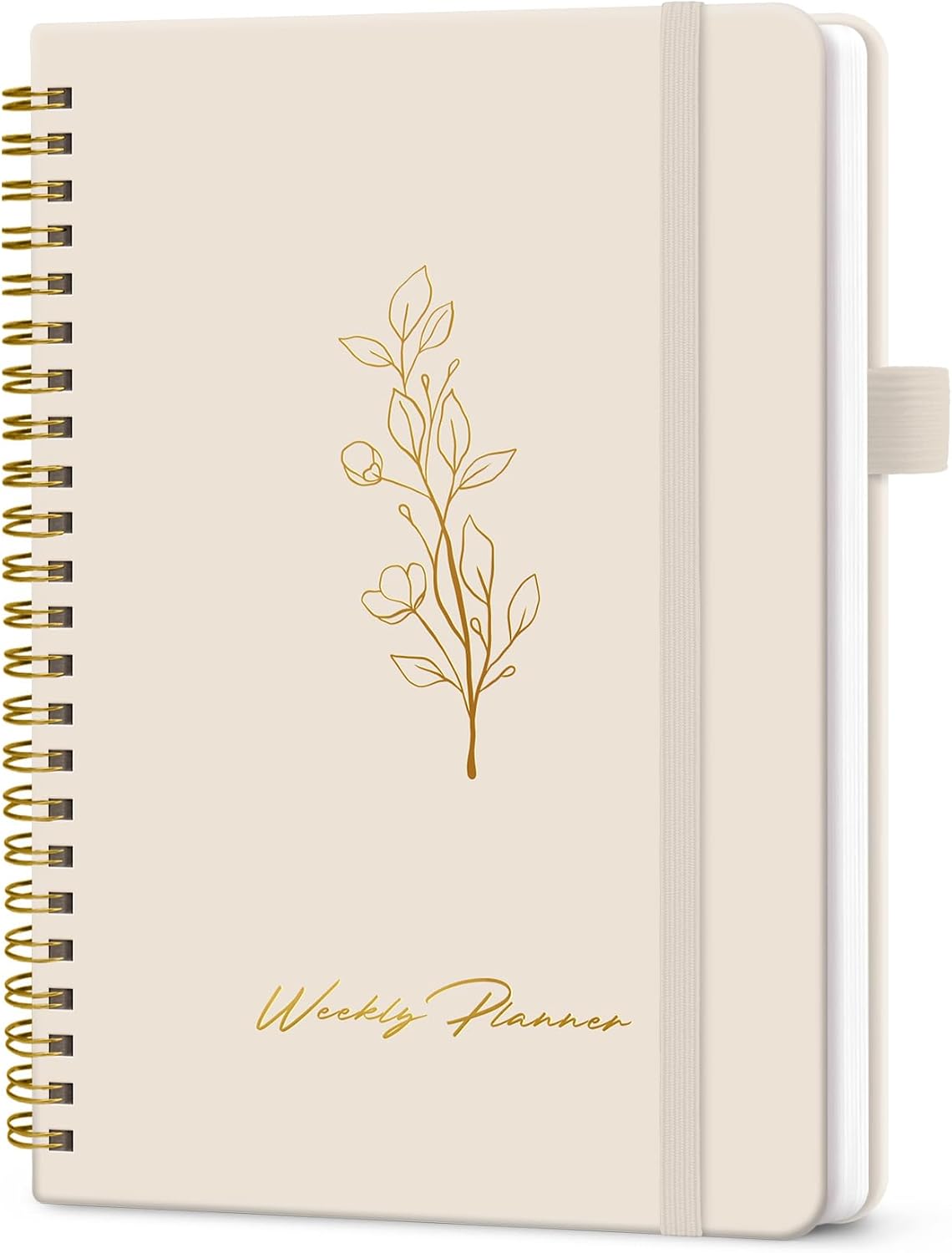 Taja Undated Weekly Planner, To Do List Notebook with Habit Tracker, A5