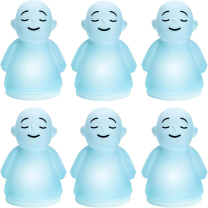 Mindfulness Meditation Anxiety & Stress Relief Tool for Women Men- Relaxing for Adults Kids - Upgraded 2 in 1 Touch Breathing Night Light