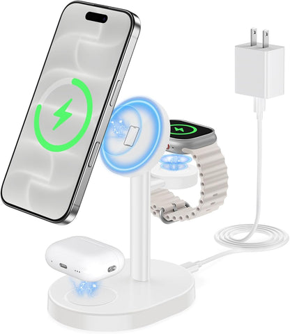 Mag-Safe Charger 3 in 1 Charging Station for iPhone Apple Watch AirPods