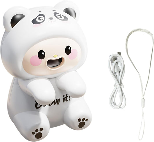 Mini Food Cooling Fan, Clip-on White