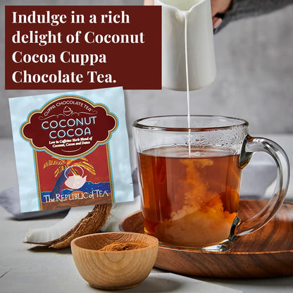 The Republic of Tea Cuppa Chocolate Tea Assortment, 24 Count