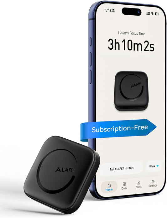 Phone Access Blocker – Build Better Focus Habits with Physical App Control, Black