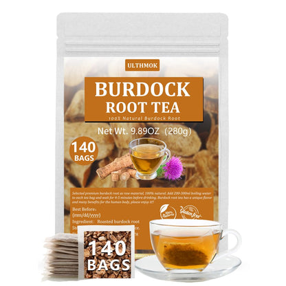 Premium Lemon Balm Leaf Tea, 50 Bags. Made with 100% Natural Lemon Balm Leaves, No Additive & Caffeine Free, Promotes Relaxation & Support Digestion.
