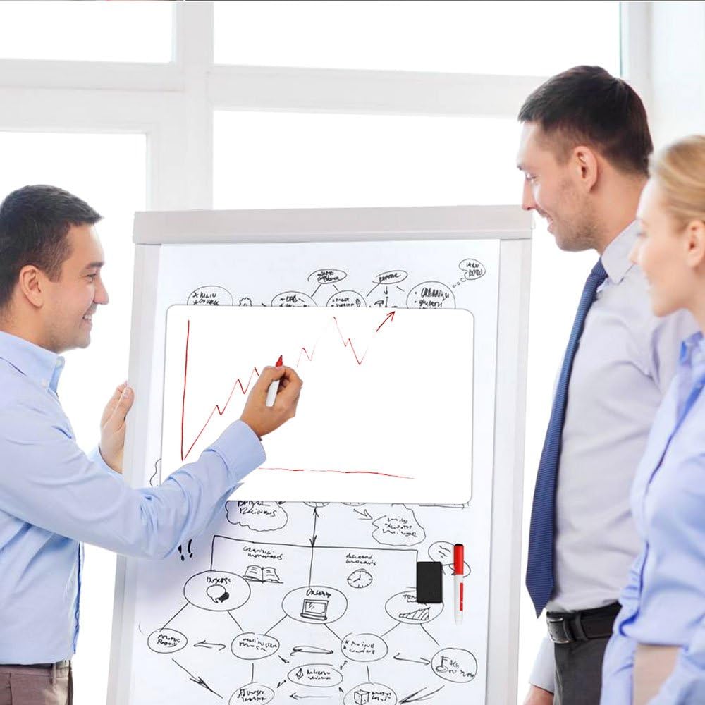 Magnetic Dry Erase Board Fridge Whiteboard Sheet 20"x13"