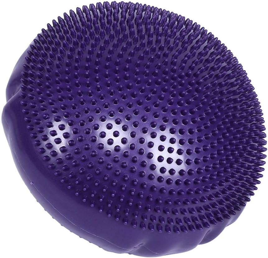 Balance Disc, Exercise Balance Stability Disc Wobble Cushion Wiggle Seat without Pump for Improving Posture, Fitness, Stability