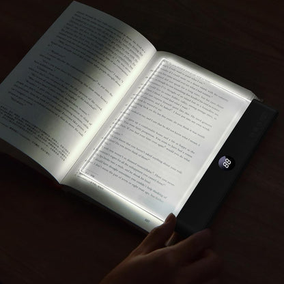 Book Light for Reading in Bed at Night Flat Reading Lights, White