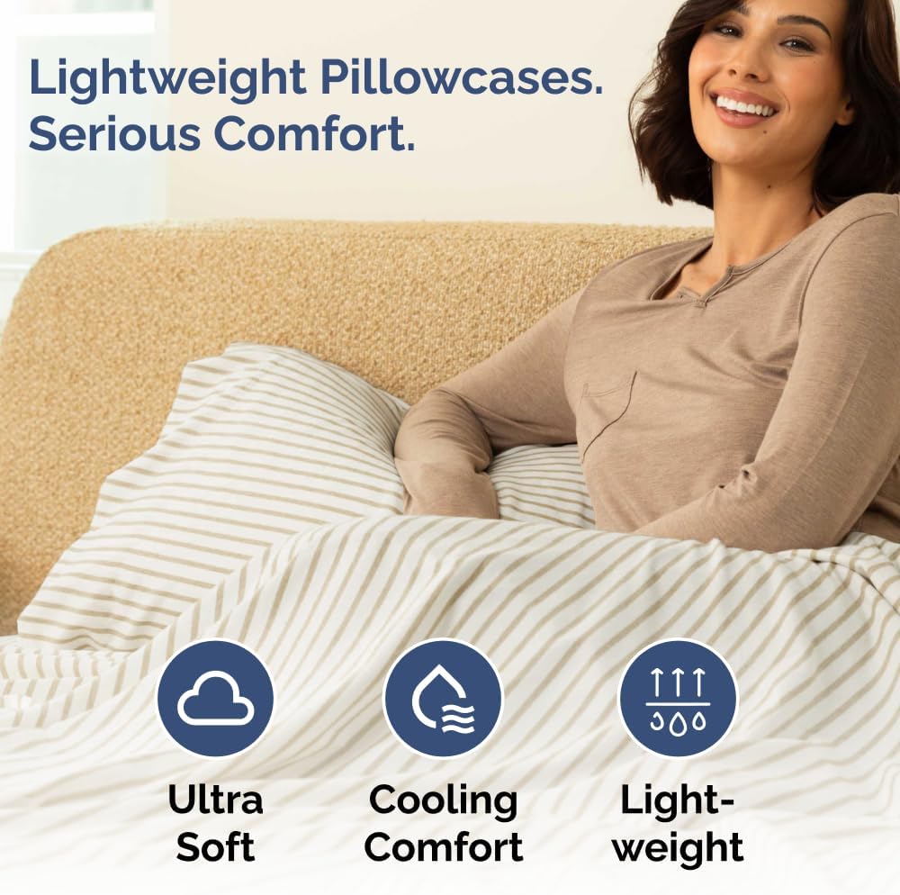 Standard Pillow Cases Set of 10 - Ultra Soft Hotel Quality Pillowcase Covers - Comfy, Cozy & Wrinkle Free - Shrink, Stain and Fade Resistant - Machine Washable Pillow Protectors - 10 Pcs Set - White - Colors A