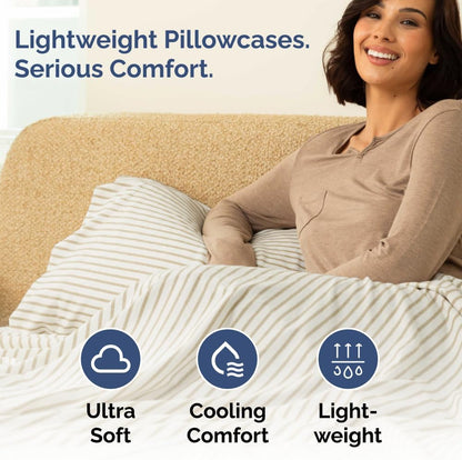 Standard Pillow Cases Set of 10 - Ultra Soft Hotel Quality Pillowcase Covers - Comfy, Cozy & Wrinkle Free - Shrink, Stain and Fade Resistant - Machine Washable Pillow Protectors - 10 Pcs Set - White - Colors A