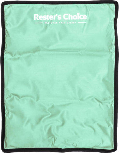 Gel Soft Flexible Ice Pack for Injuries Reusable - (Large: 11"x14.5") for Hip, Shoulder, Knee, Back - Comfy Cold Pack Compress for Swelling, Bruises, Surgery