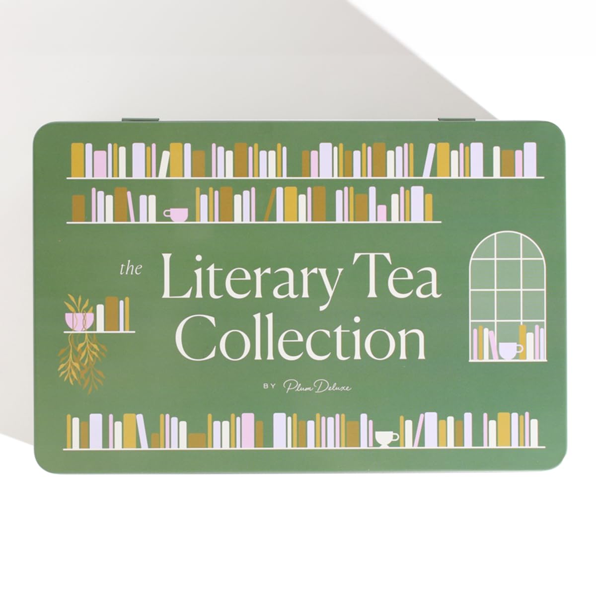 Loose Leaf Tea Sampler – 5 Caffeinated Blends Including Creme Brulee Earl Grey, Peach Oolong, Citrus Mint, Pecan and Floral Black – 75 to 100 Cups – Handcrafted in USA – Plum Deluxe