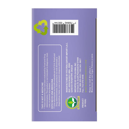 Hanan Peruvian Secrets Valeriana Herbal Tea | 100% Natural Valerian Root | 25 Tea Bags | Naturally Aids in Relieving Occasional Stress, Tension | Safely Promotes Sleep and Relaxation