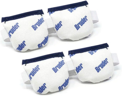 Bruder Moist Heat Compress | Microwave Activated Mask | Reusable, Washable, Non-allergenic | Fast Acting Relief for Dry Eye and Other Irritations | (Pack of 2)