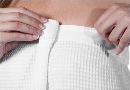 BY LORA Womens Lightweight Waffle Spa Wrap Towel, Quick-Dry Body, Multi Colors
