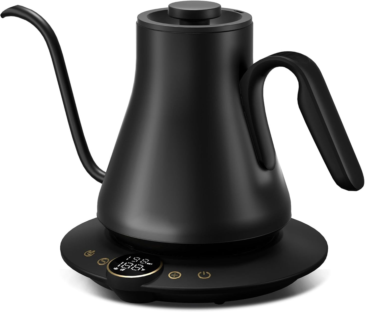 INTASTING Gooseneck Electric Kettle with ±1℉ Temperature Control 0.9 Liter