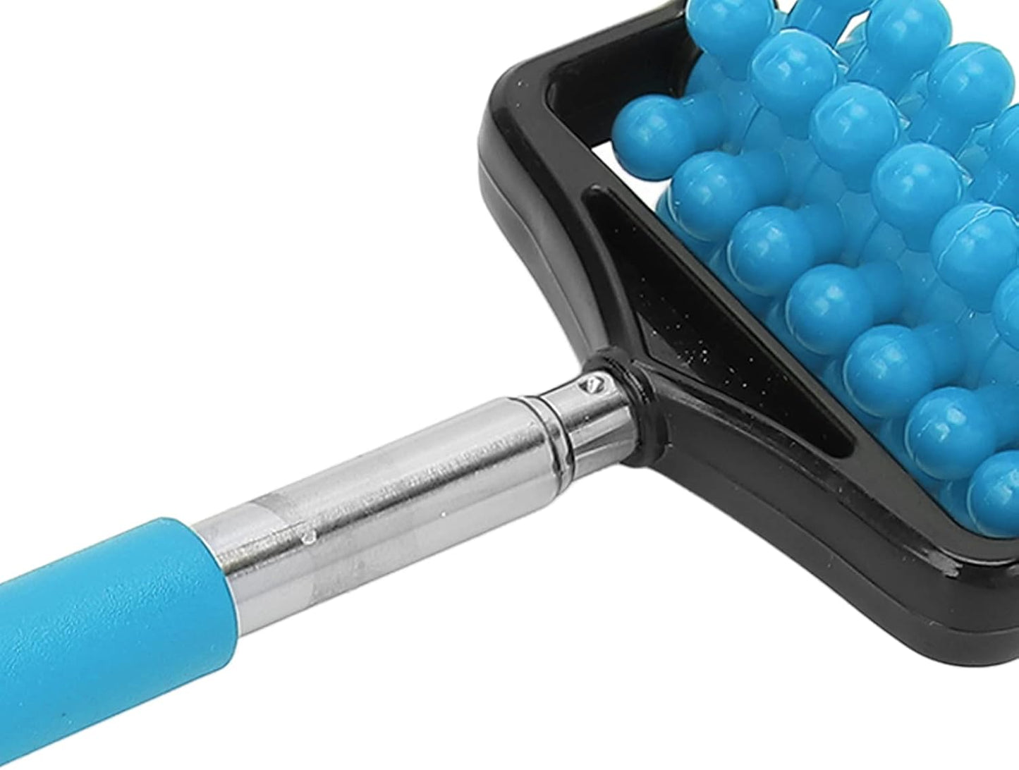 Ymiko Telescopic Massage Stick for Men and Women – Granular Body Roller for Neck, Back, Legs, Sky Blue