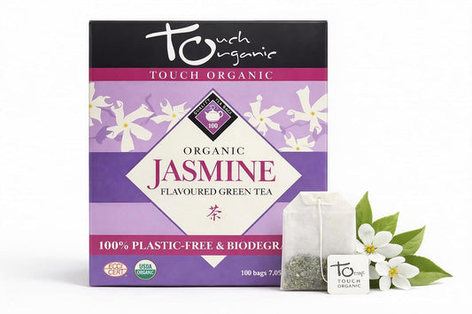 Touch Organic China Organic Tea Cube, Jasmine Green Tea
