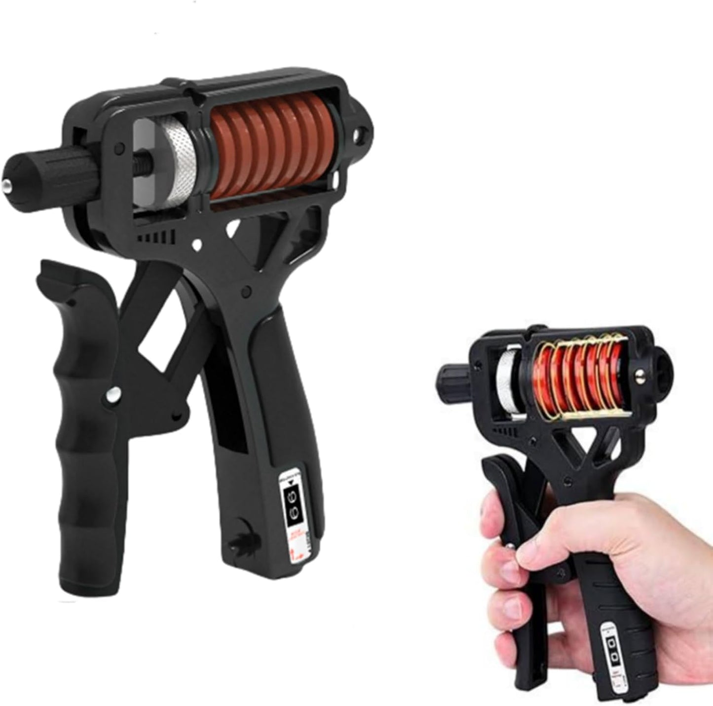 Grip strength trainer, forearm exerciser, Adjustable resistance 10-360 pounds (5-160 kilograms),Hand gripper strengthener can quickly strengthen the wrist, forearm and fingers, which is helpful for hand treatment and strength recovery
