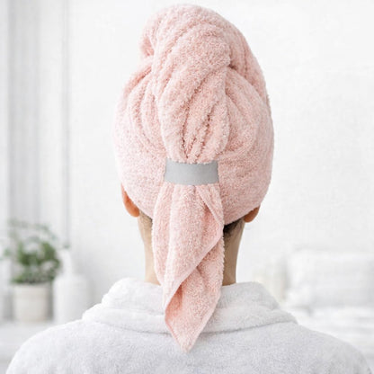 Luxury Microfiber Hair Towel Wrap for Women - Quick Dry, Super Absorbent Hair Turban, Soft & Lightweight Anti-Frizz Towel for Long, Thick & Curly Hair (Sage Green, 48" × 24")