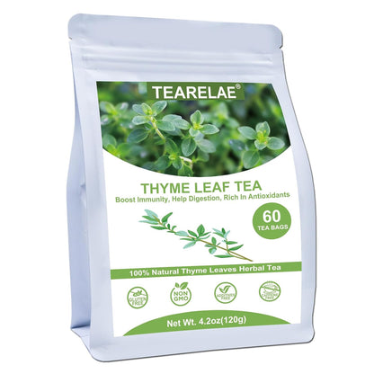 TEARELAE - Chamomile Lavender Tea, 50 Herbal Tea Bags with Lemon Balm for Relaxation & Bedtime - Non-GMO - Caffeine-Free - Floral & Soothing