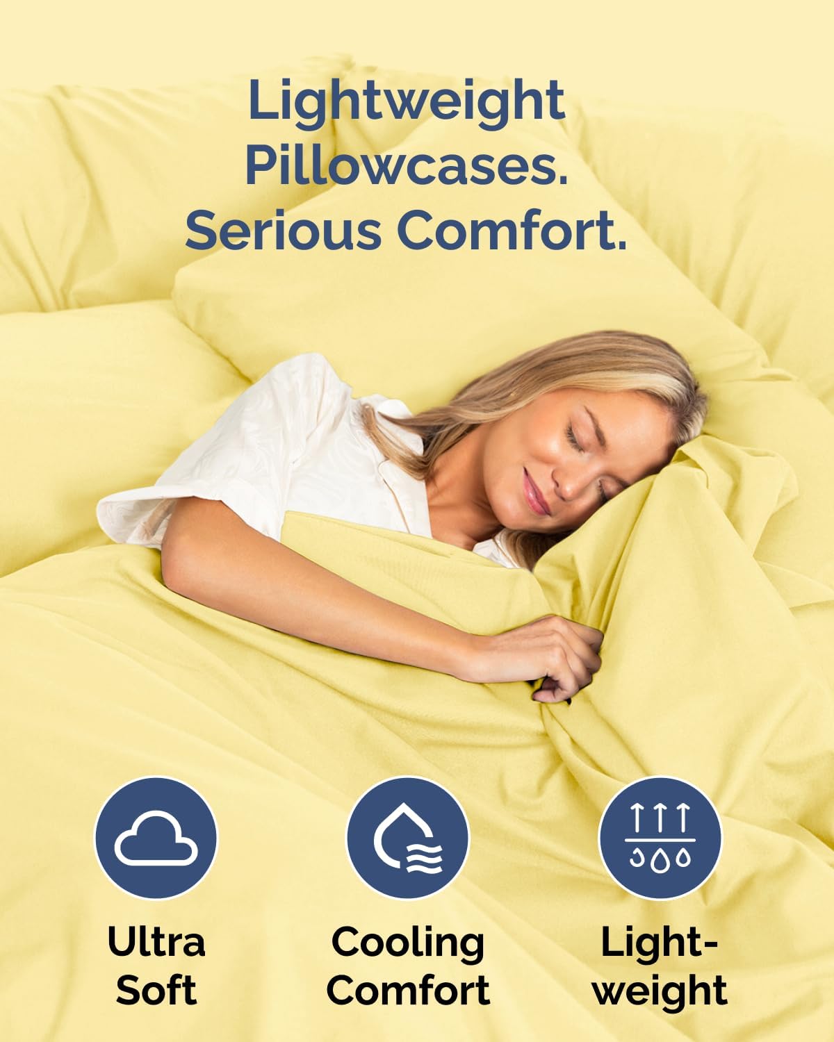 Standard Pillow Cases Set of 10 - Ultra Soft Hotel Quality Pillowcase Covers - Comfy, Cozy & Wrinkle Free - Shrink, Stain and Fade Resistant - Machine Washable Pillow Protectors - 10 Pcs Set - White - Colors B