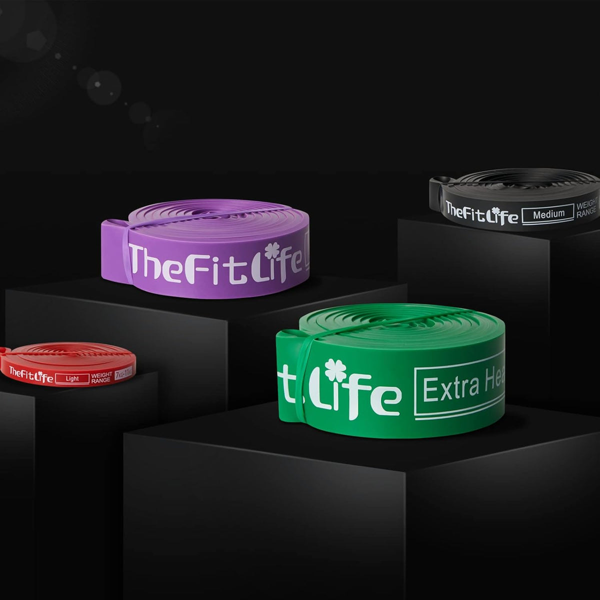 TheFitLife Pull Up Assistance Bands Heavy Duty Resistance Bands for Workout