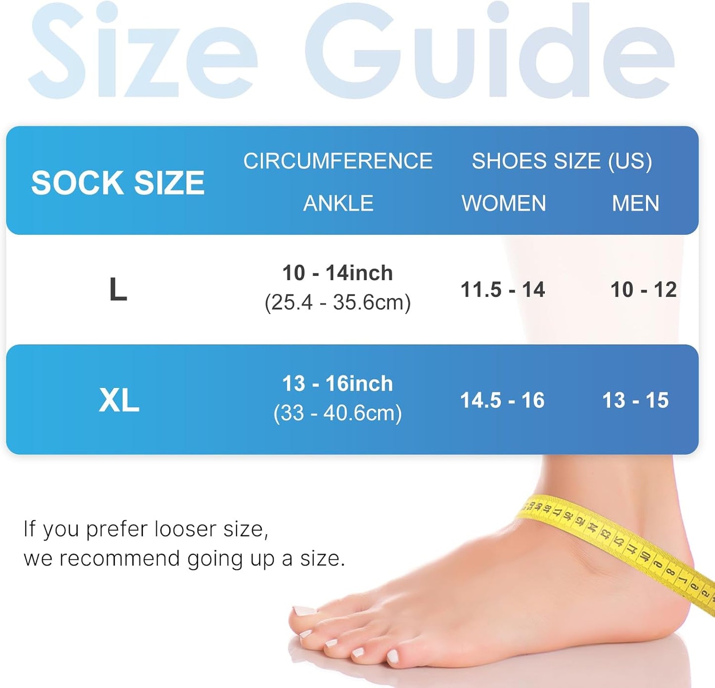 Comfitech Ankle Ice Pack Wrap Sleeve with Large Opening, Reusable Gel Cold Pad for Foot and Heel, X-Large