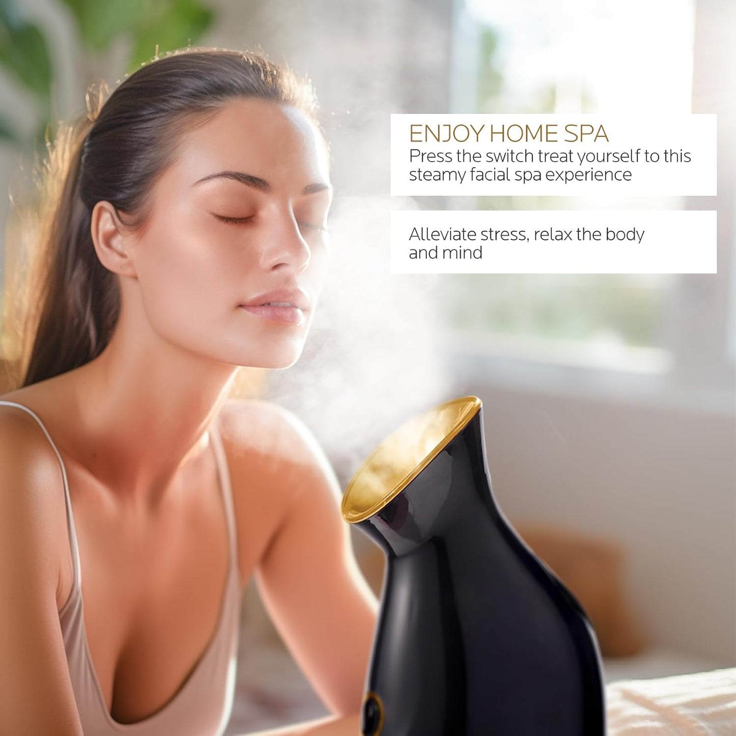 Colorfarm Facial Steamer Spa Kit with 17 Skin Care Tools for Home Spa