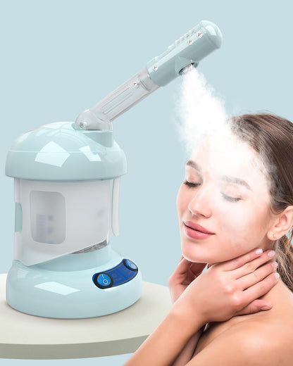 Facial Steamer, Ozone Nano Ionic Face Steamer for Deep Cleaning