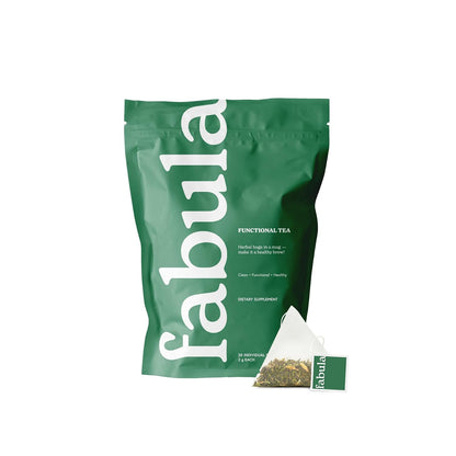 Fabula Herbal Wellness Tea - A Bright & Fruity Passionfruit Blend with Rosehips, Elderberry & Hibiscus for Immune & Mood Boost