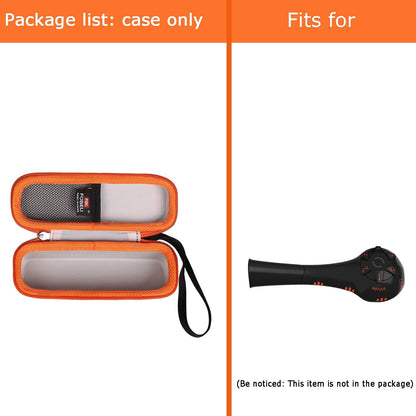 FBLFOBELI EVA Hard Carrying Case Compatible with The Breather/HETARU Natural Breathing Exercise Device, Hand-Held Inspiratory Expiratory Muscle Trainer (Blue, Case Only)