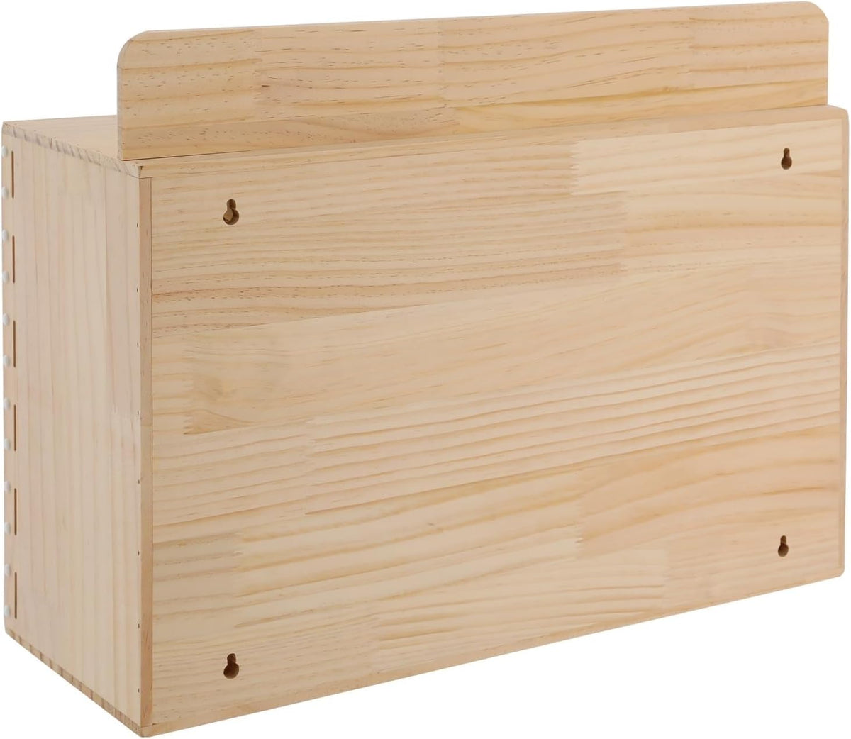Wooden Mobile Phone Charging Station with 40 Slots - Wallmounted Or Standalone Acrylic Nizer with Key Lock for Office Classroom Gym - Secure Device Storage Solution,40 Slots