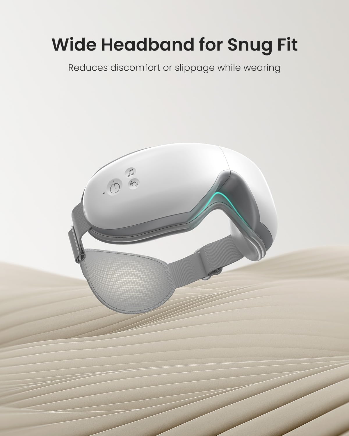 RENPHO Eyeris 1 Eye Massager with Heat, FSA Eligible HSA, Heated Eye Mask for Head Tension, Eye Strain & Screen Fatigue, Birthday Gifts for Men and Women