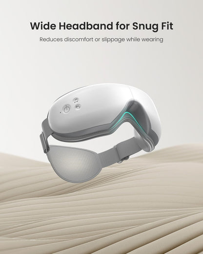 RENPHO Eyeris 1 Eye Massager with Heat, FSA Eligible HSA, Heated Eye Mask for Head Tension, Eye Strain & Screen Fatigue, Birthday Gifts for Men and Women