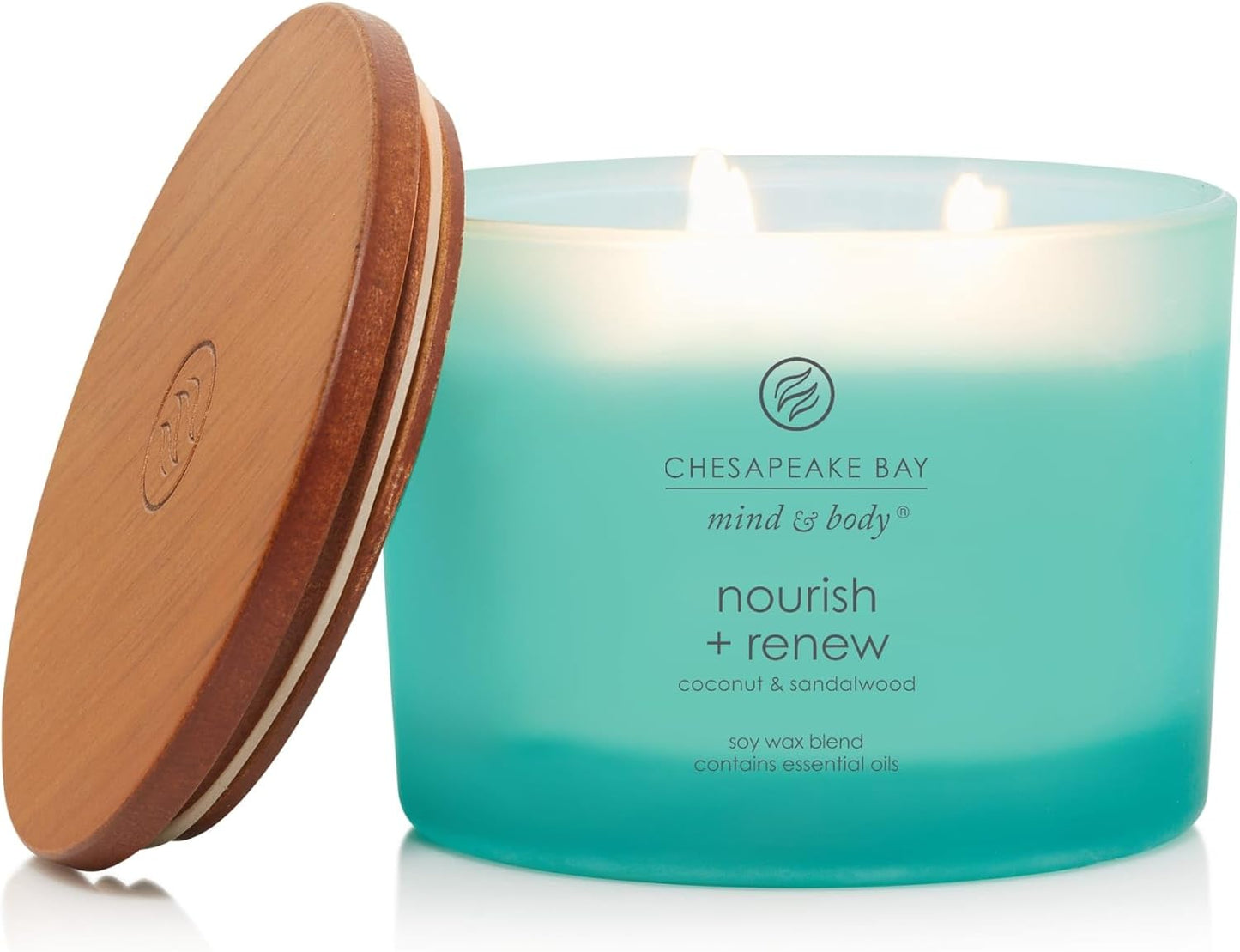 Chesapeake Bay Candle Scented Candle Serenity + Calm (Lavender Thyme) Coffee Table Home Décor