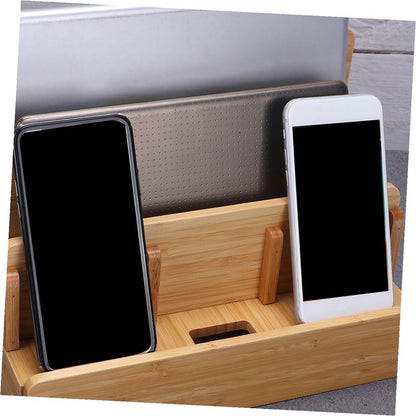 Operitacx Multifunctional Phone Docking Station Cellphone Holder Organizer with Charging for Smartphones Tablets Multiple Devices Desktop Use