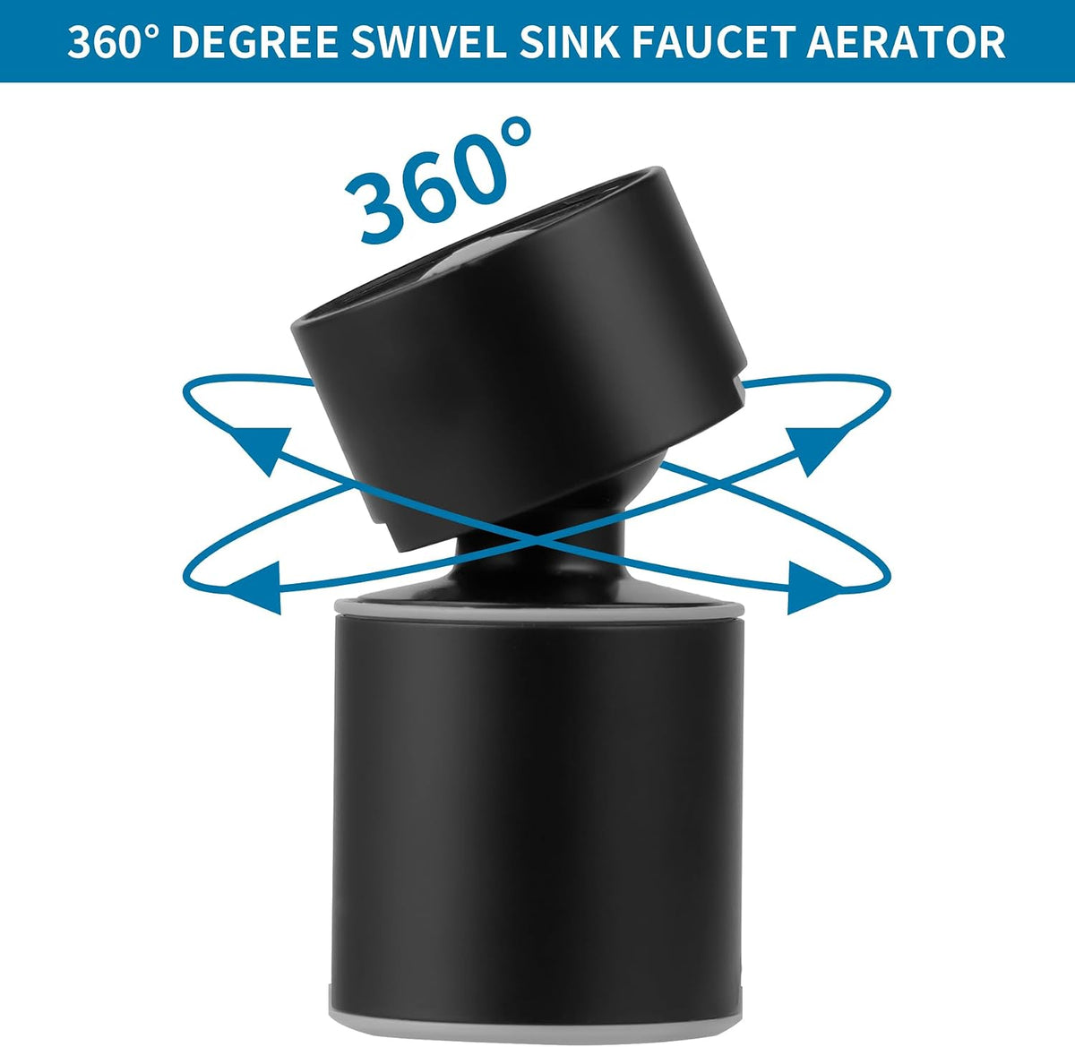 Hibbent NSF/ANSI/CAN 61 & cUPC Certified Faucet Aerator, Chrome