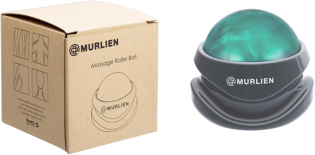Massage Roller Ball, Tight and Sore Muscles Relief, Manual Massager, Alleviating Shoulder, Arms, Back, Legs, Calves or Muscle Tension