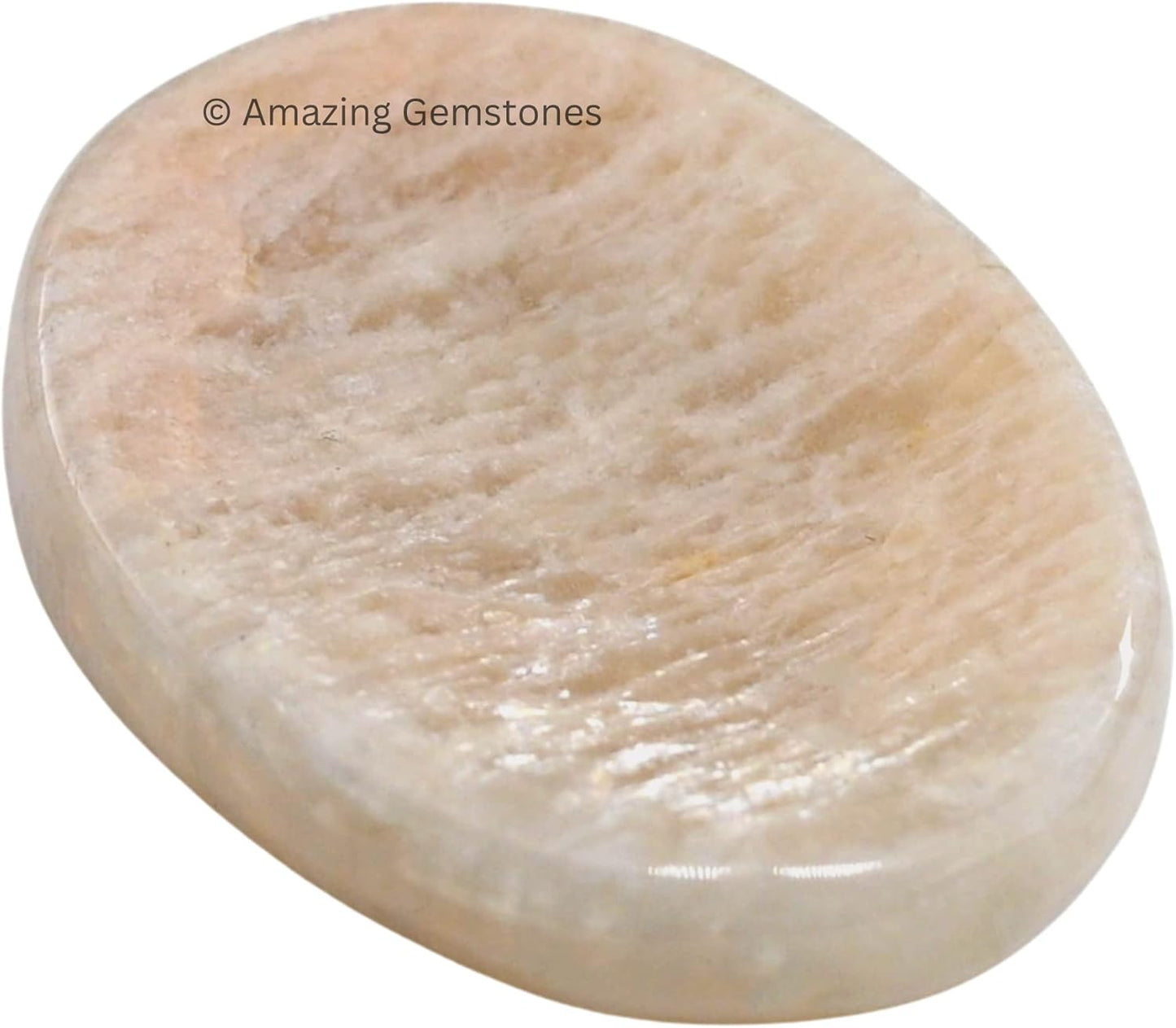 Amazing Gemstone Labradorite Thumb Worry Stone, Anxiety Stone, Healing Crystals - Piedra Crystal Fidget for Gift, Meditation, Calming, Relaxation, Stress Relief - Colors B