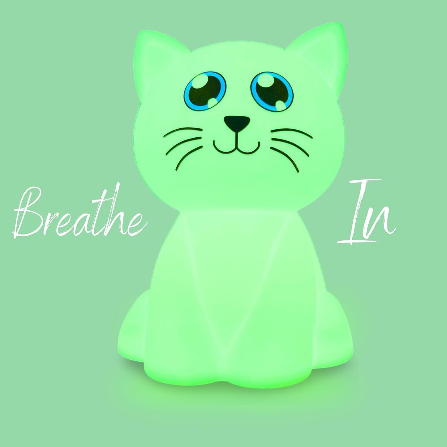 Calm Collective Peaceful Panda Breathing Trainer Light for Calming Stress, Anxiety Relief Items for ADHD, Mindfulness Meditation Tools for Depression, Great Self Care and Mental Health Gifts