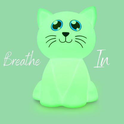Calm Collective Peaceful Panda Breathing Trainer Light for Calming Stress, Anxiety Relief Items for ADHD, Mindfulness Meditation Tools for Depression, Great Self Care and Mental Health Gifts