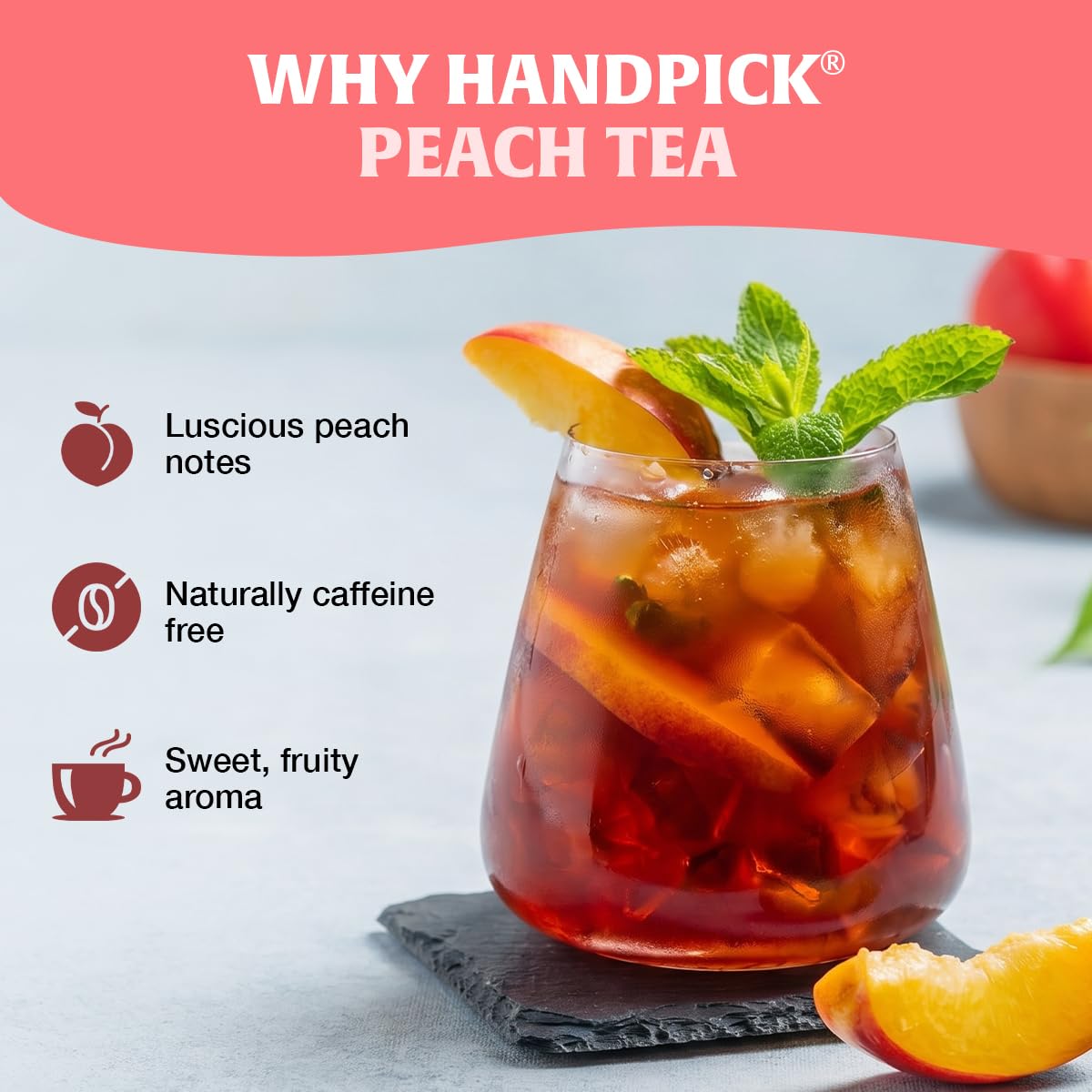 HANDPICK, Organic Chamomile Tea Bags (100 Herbal Tea Bags) Caffeine Free| Premium Floral Chamomile Herbal Tea in Eco-Conscious Teabags | Direct from Source
