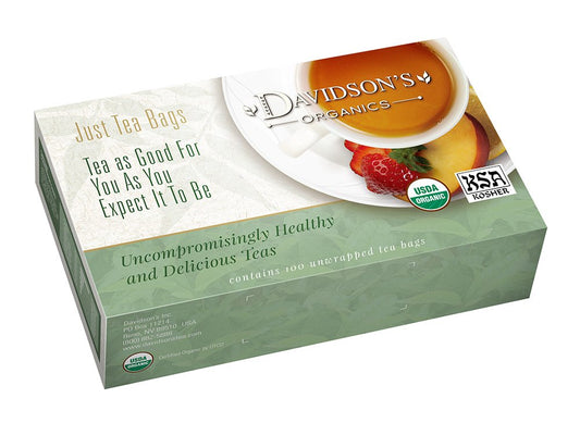 Davidson's Organics, Spearmint Leaves, 100-count Unwrapped Tea Bags