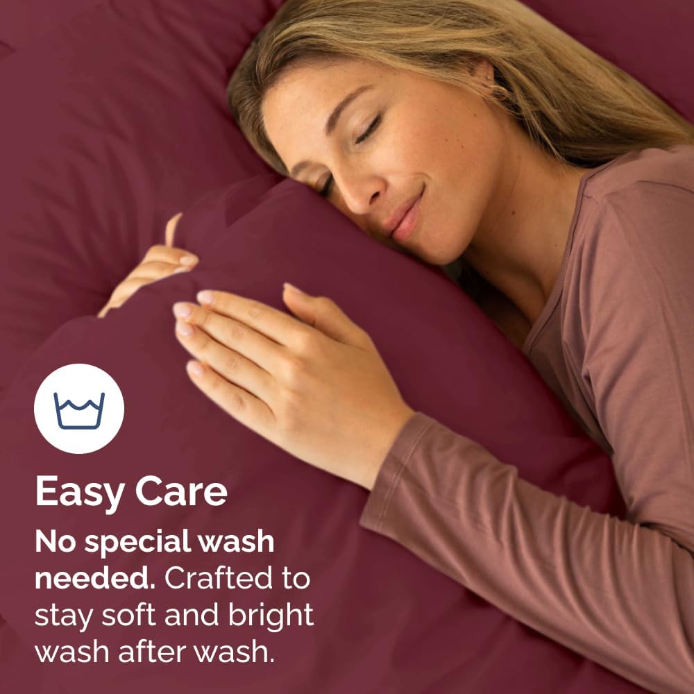Standard Pillow Cases Set of 10 - Ultra Soft Hotel Quality Pillowcase Covers - Comfy, Cozy & Wrinkle Free - Shrink, Stain and Fade Resistant - Machine Washable Pillow Protectors - 10 Pcs Set - White - Colors A