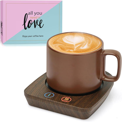 VOBAGA Mug Warmer& Coffee Mug Warmer for Office Desk