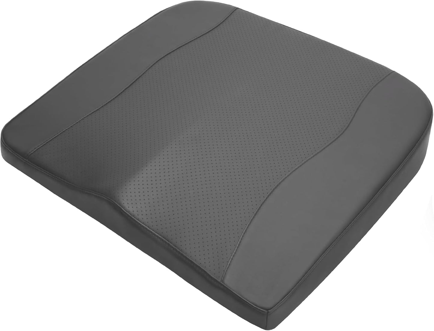 Lofty Aim Car Seat Cushion, Comfort Memory Foam Car Cushions for Driving - Sciatica & Lower Back Pain Relief, Driver Seat Pillow for Auto, Office Chair, Wheelchair - Black