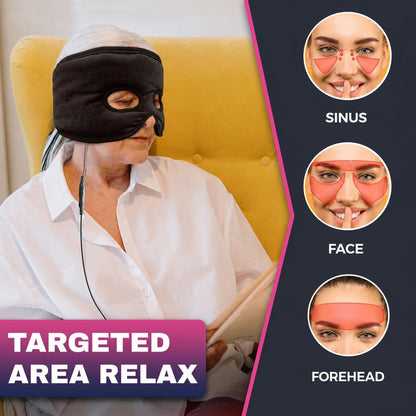 Sinus Mask, Heated Eye Mask, Head Face Eye Heating Pad