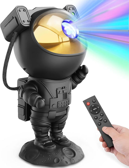 Star Projector Galaxy Night Light - Astronaut Space Projector, Starry Nebula Ceiling LED Lamp with Timer and Remote, Kids Room Decor Aesthetic, for Christmas & Birthdays