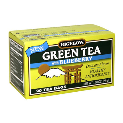 Bigelow Tea Green Tea with Mint, Caffeinated Tea with Green Tea and Peppermint, 20 Count (Pack of 6), 120 Total Tea Bags