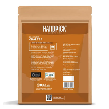 HANDPICK Lemon Balm Tea Bags – 100 Count | 100% Pure & Naturally Dried | Caffeine-Free Herbal Tea with Citrus Flavor & Aroma | Premium Lemon Balm Leaf